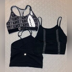 Workout Tops
LULULEMON
NIKE
ETHIKA